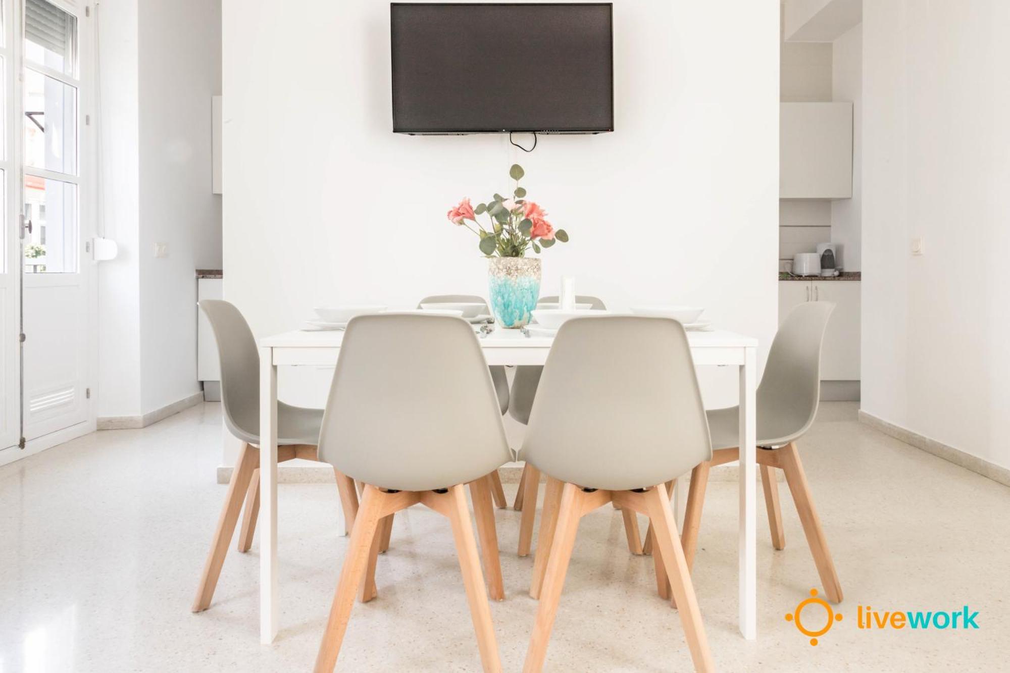 Apartamento Floral By Livework Cádiz Buitenkant foto